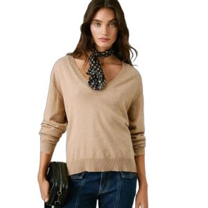 pl7000091-844-pull-a-col-v-femme-pepe-jeans-coraline-beige