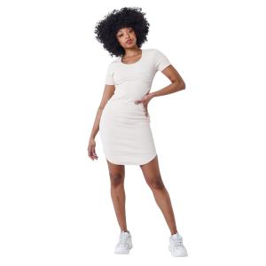 f237707-iv-robe-moulante-cintree-femme-project-x-paris-ivoire