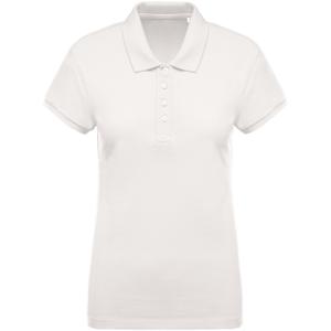 k210-cream-polo-femme-manches-courtes-kariban-coton-blanc-creme