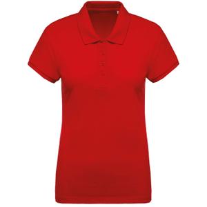 k210-red-polo-femme-manches-courtes-kariban-coton-rouge