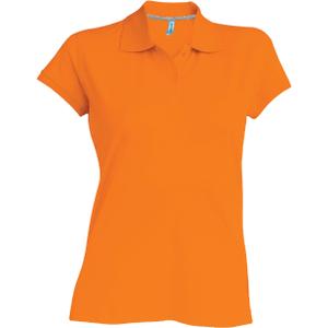 k242-orange-polo-femme-manches-courtes-kariban-orange