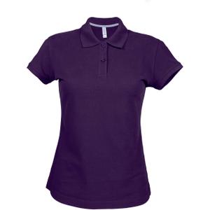k242-purple-polo-femme-manches-courtes-kariban-violet