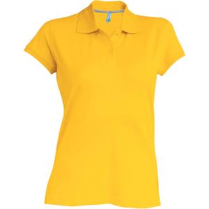 k242-yellow-polo-femme-manches-courtes-kariban-jaune