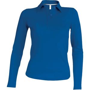 k244-lightroyalblue-polo-femme-manches-longues-kariban-bleu-royal