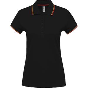 k251-black-red-yellow-polo-femme-manches-courtes-kariban-5-boutons-noir-rouge-jaune