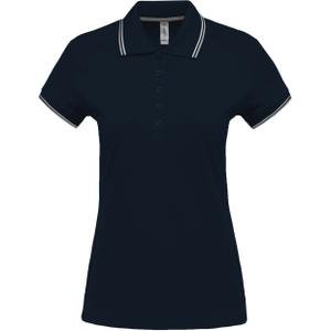 k251-navy-lightgrey-white-polo-femme-manches-courtes-kariban-5-boutons-bleu-marine-bleu-ciel-blanc