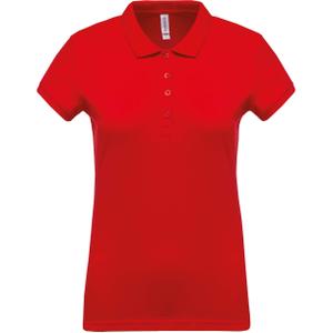 k255-red-polo-femme-manches-courtes-kariban-pique-rouge