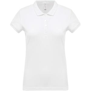 polo-femme-kariban-pique-blanc-blanc