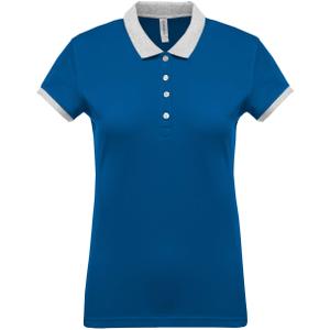 k259-lightroyalblue-oxfordgrey-polo-femme-kariban-melange-bicolore-bleu-royal