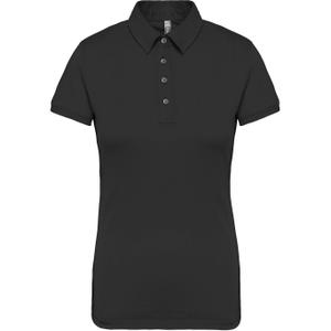 k263-black-polo-femme-manches-courtes-kariban-jersey-noir