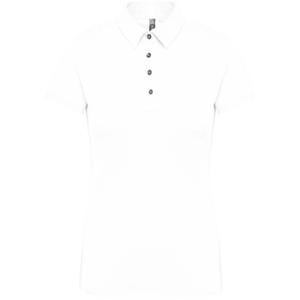 k263-white-polo-femme-manches-courtes-kariban-jersey-blanc