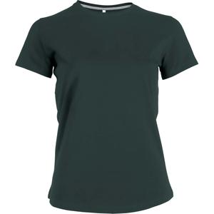 k380-forestgreen-t-shirt-femme-kariban-col-rond-coton-vert-foret