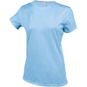 k380-skyblue-t-shirt-femme-kariban-col-rond-coton-bleu-ciel