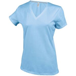 k381-skyblue-t-shirt-femme-cintre-kariban-col-v-bleu-ciel