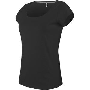 k384-black-t-shirt-femme-kariban-col-bateau-noir