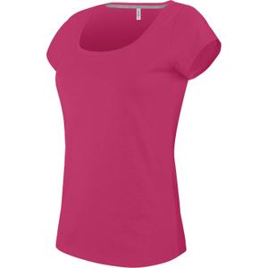 k384-fuchsia-t-shirt-femme-kariban-col-bateau-rose-fuchsia