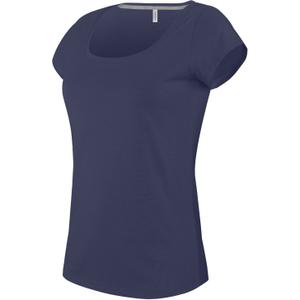 k384-navy-t-shirt-femme-kariban-col-bateau-bleu-marine