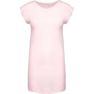 k388-palepink-t-shirt-long-femme-kariban-rose-pale