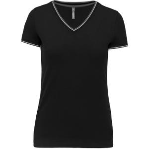 k394-black-lightgrey-white-t-shirt-femme-kariban-maille-piquee-col-v-noir-gris-blanc