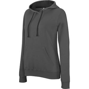 k465-darkgrey-black-sweatshirt-a-capuche-femme-kariban-contrastee-gris-fonce-noir