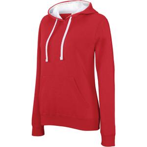 k465-red-white-sweatshirt-a-capuche-femme-kariban-contrastee-rouge-blanc