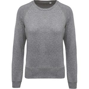 k481-greyheather-sweatshirt-femme-col-rond-bio-kariban-gris-chine