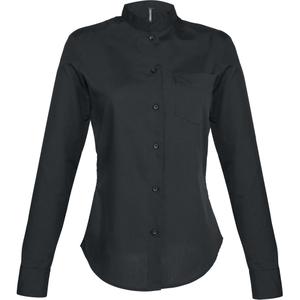 k514-black-chemise-femme-col-mao-kariban-noir