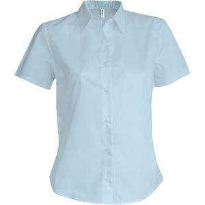 k536-oxfordblue-chemise-manches-courtes-femme-kariban-oxford-bleu-clair