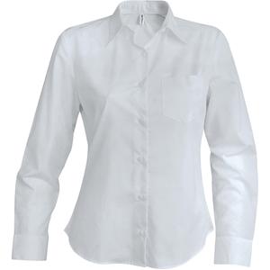 chemise-femme-manches-logues-kariban-blanc-blanc