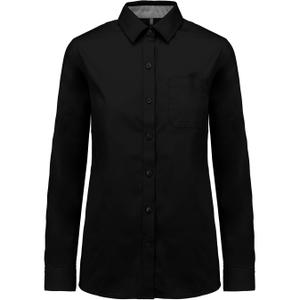 k585-black-chemise-coton-femme-kariban-nevada-noir