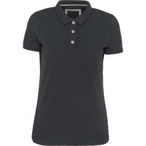 kv2207-vintagecharcoal-polo-femme-kariban-vintage-marron