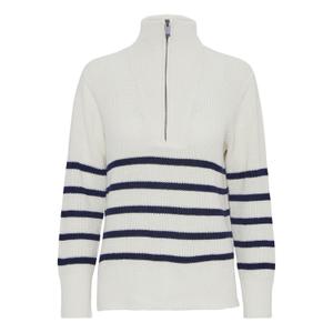 50208271-203463-pull-zippe-femme-pulz-jeans-palma-cloud-dancer-dark-sapph-stripe