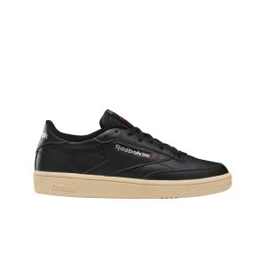 chaussures-femme-reebok-classics-club-c85-noir-argent-metallique-rouge
