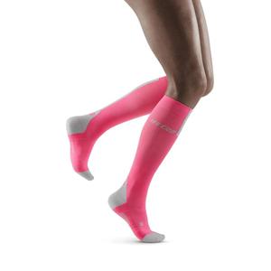 chaussettes-femme-cep-tall-compression-3-0-rose-gris-clair