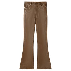 33611-brow-pantalon-en-simili-cuir-femme-sixth-june-flare-marron