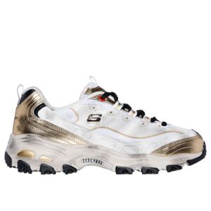 150245-wbgd-baskets-femme-skechers-dlites-vintage-vision-white-black-gel