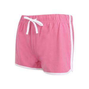 sk069-brightpink-white-short-femme-skinni-fit-retro-bright-pink-white