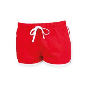 sk069-red-white-short-femme-skinni-fit-retro-red-white