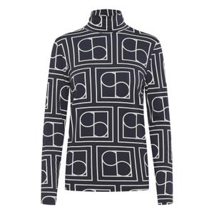 30405647-303853-pull-col-roule-femme-soaked-in-luxury-hanadi-navy-monogram-print