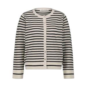 snos432-9096-cardigan-a-rayure-femme-sofie-schnoor-cissesw-black-off-white