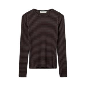 snos433-7141-t-shirt-manches-longues-a-rayures-femme-sofie-schnoor-petriciasw-dark-brown-black-striped