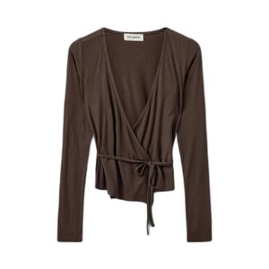 snos558-7129-blouse-femme-sofie-schnoor-joodysw-brown-fudge
