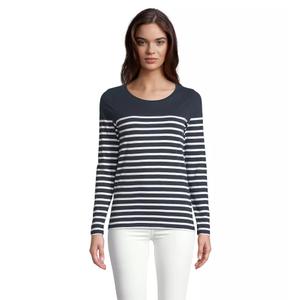 03100-912-t-shirt-manches-longues-femme-sol-s-matelot-french-marine-blanc