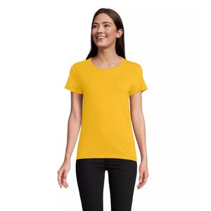 03579-301-t-shirt-ajuste-en-jersey-femme-sol-s-pioneer-jaune