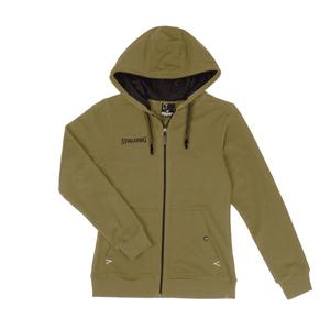 40221512-kh-sweatshirt-a-capuche-full-zip-femme-spalding-flow-khaki