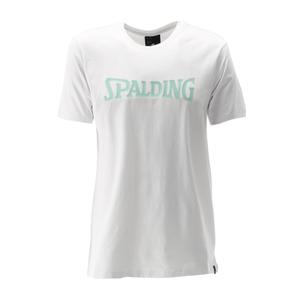 40232028-wh-gr-t-shirt-femme-spalding-logo-white-green