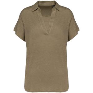 sp221-lightolivegreen-polo-en-lin-femme-spasso-light-olive-green