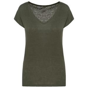 sp321-organickhaki-t-shirt-col-v-en-lin-femme-spasso-organic-khaki