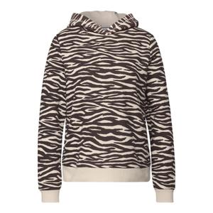 303472-26866-sweatshirt-a-capuche-imprime-femme-street-one-deep-roast-brown