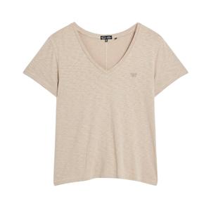 w1011181a-1ex-t-shirt-col-v-brode-et-flamme-femme-superdry-brun-ficelle